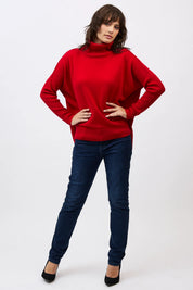 Gigi Step Rollneck - Poppy
