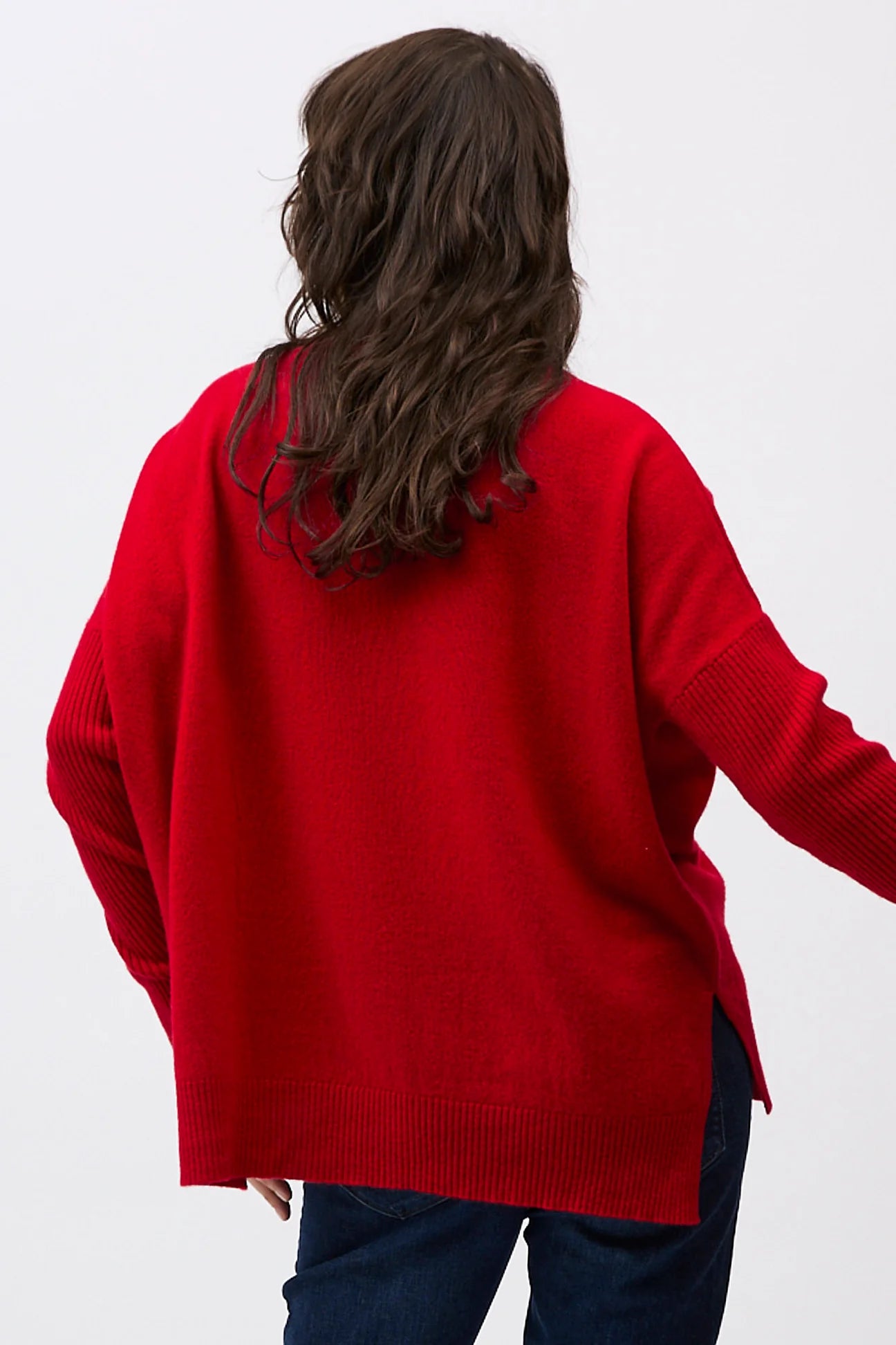 Gigi Step Rollneck - Poppy