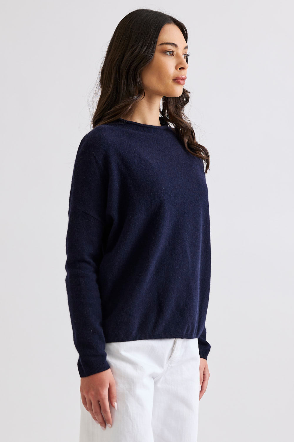Sloane Mockneck- French Navy - Presence Hamilton