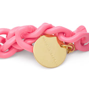 Mini Flat Chain Bracelet Raspberry