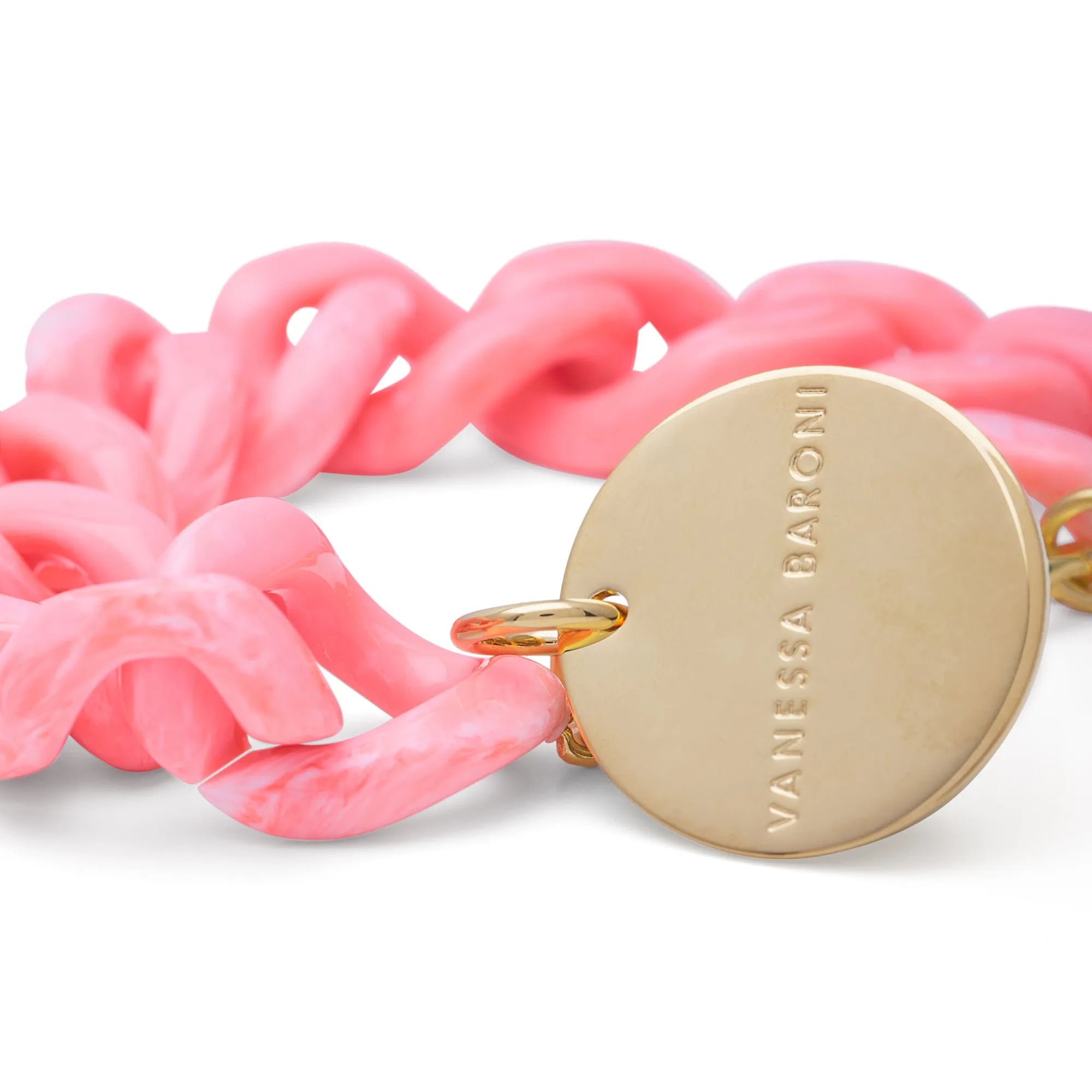 Mini Flat Chain Bracelet Strawberry Icecream