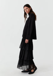 Niko High Neck Knit Pullover