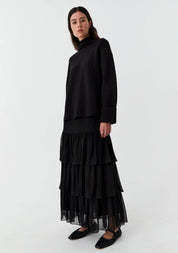 Niko High Neck Knit Pullover