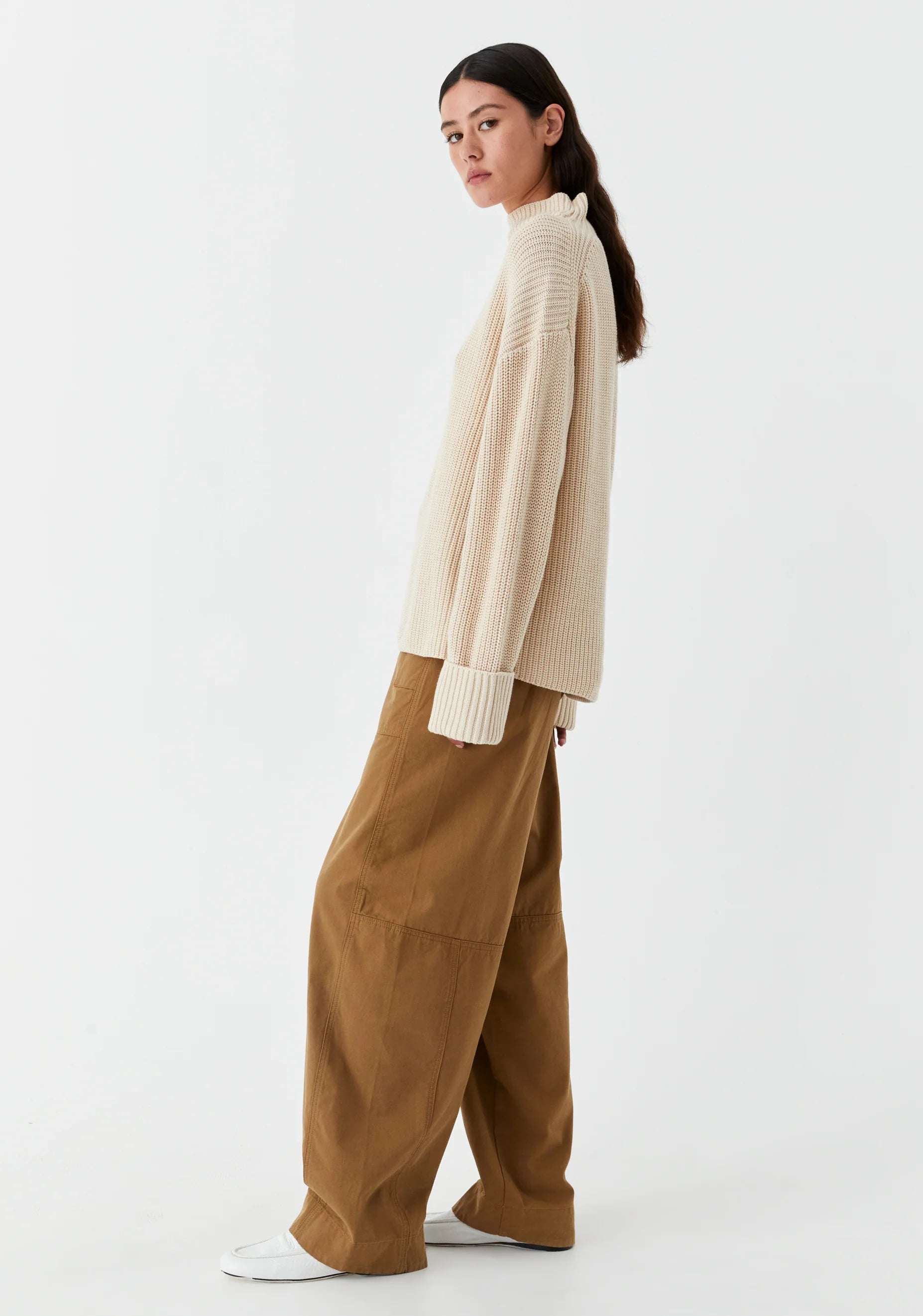 Niko High Neck Knit Pullover