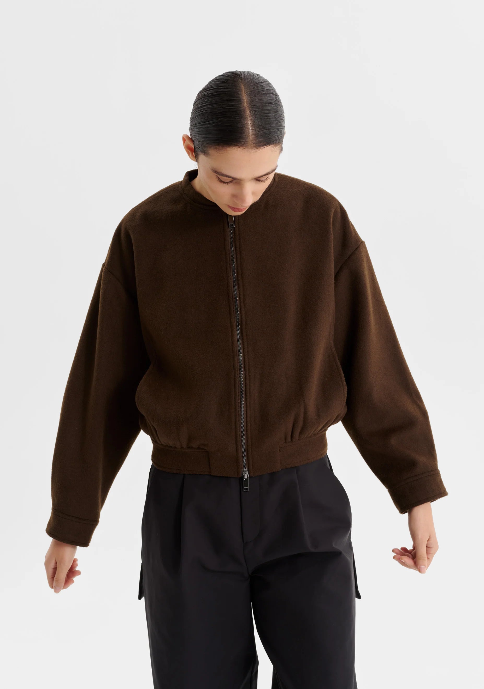 Elio Bomber Jacket- Hunter - Presence Hamilton