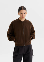 Elio Bomber Jacket- Hunter - Presence Hamilton