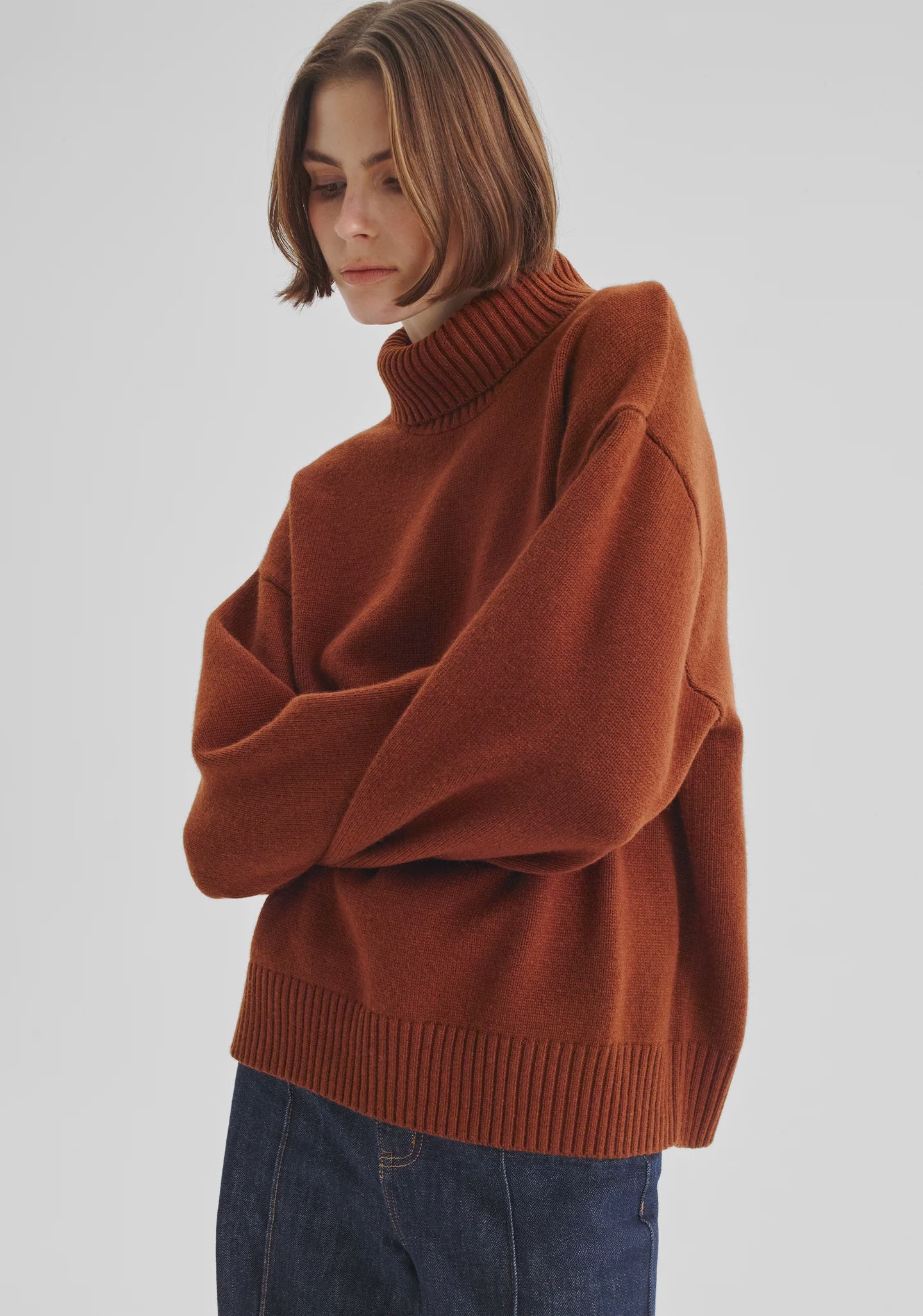 Haven Knit Pullover - Toffee - Presence Hamilton