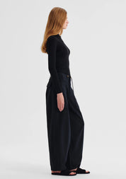 Morri Merino High Neck - Black - Presence Hamilton