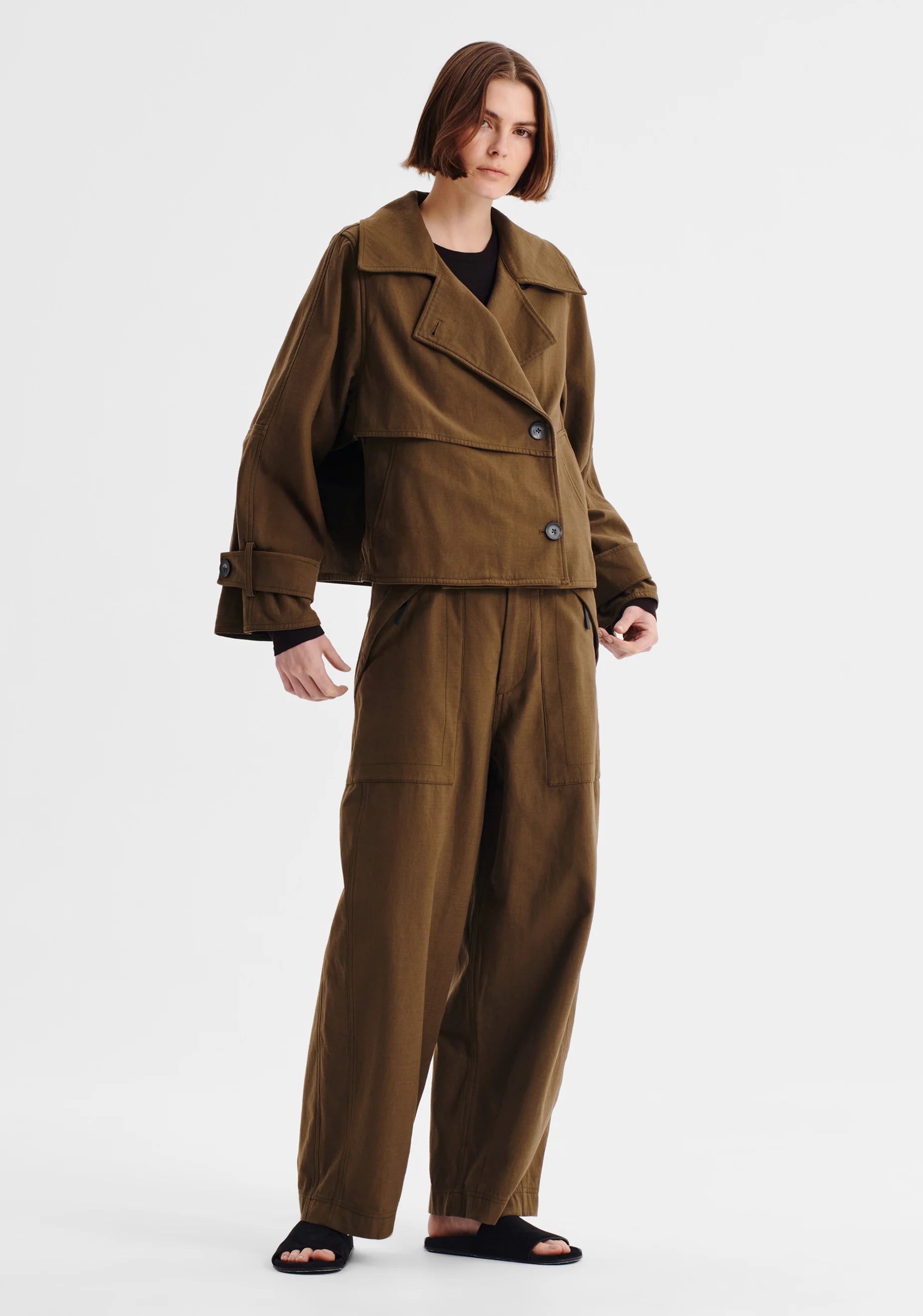 Parker Cargo Pant- Hunter - Presence Hamilton