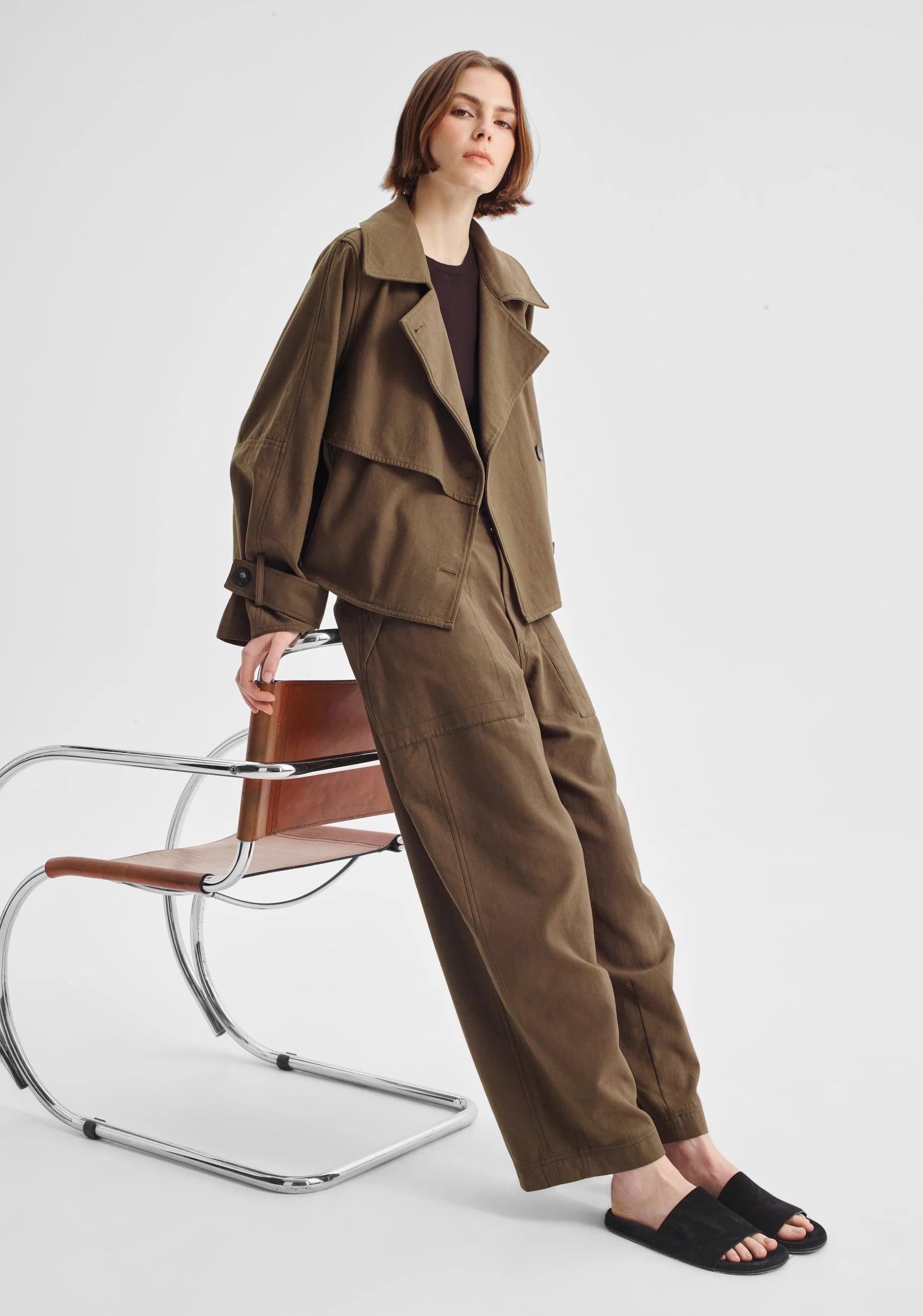 Parker Cargo Pant- Hunter - Presence Hamilton