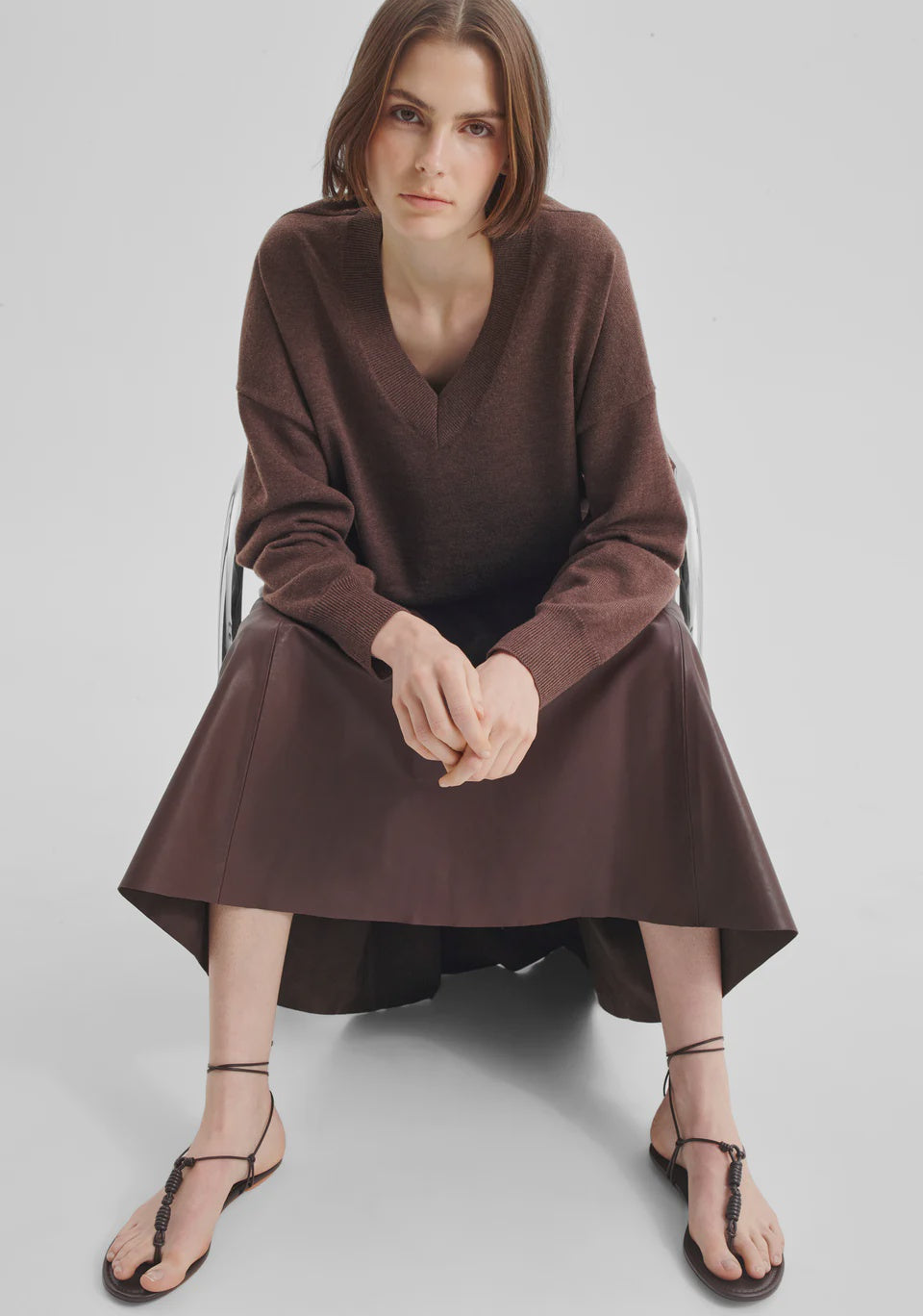 Payton V-Neck Pullover - Presence Hamilton