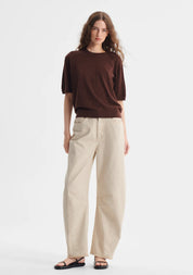 River Knit Tee - Toffee