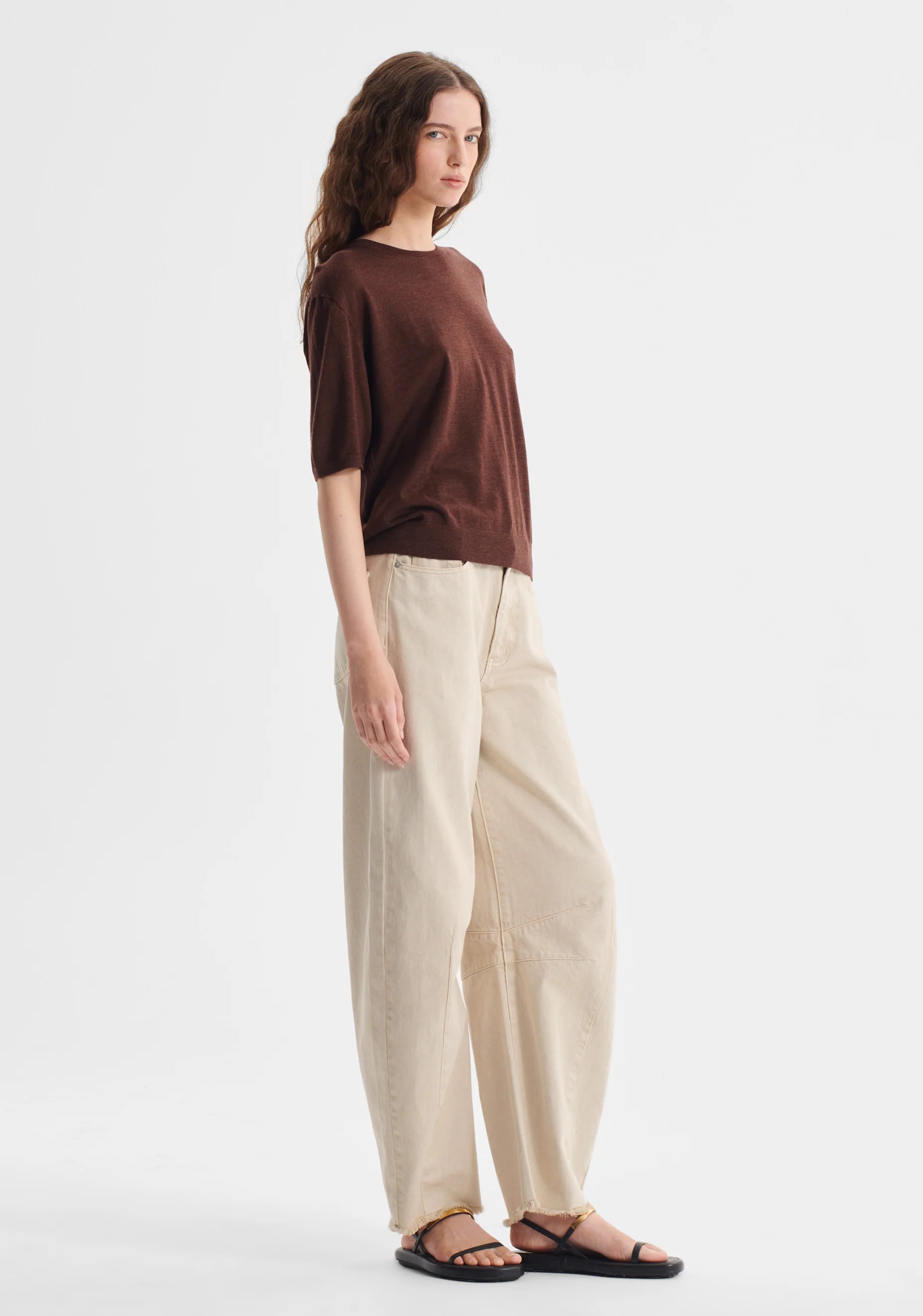 River Knit Tee - Toffee
