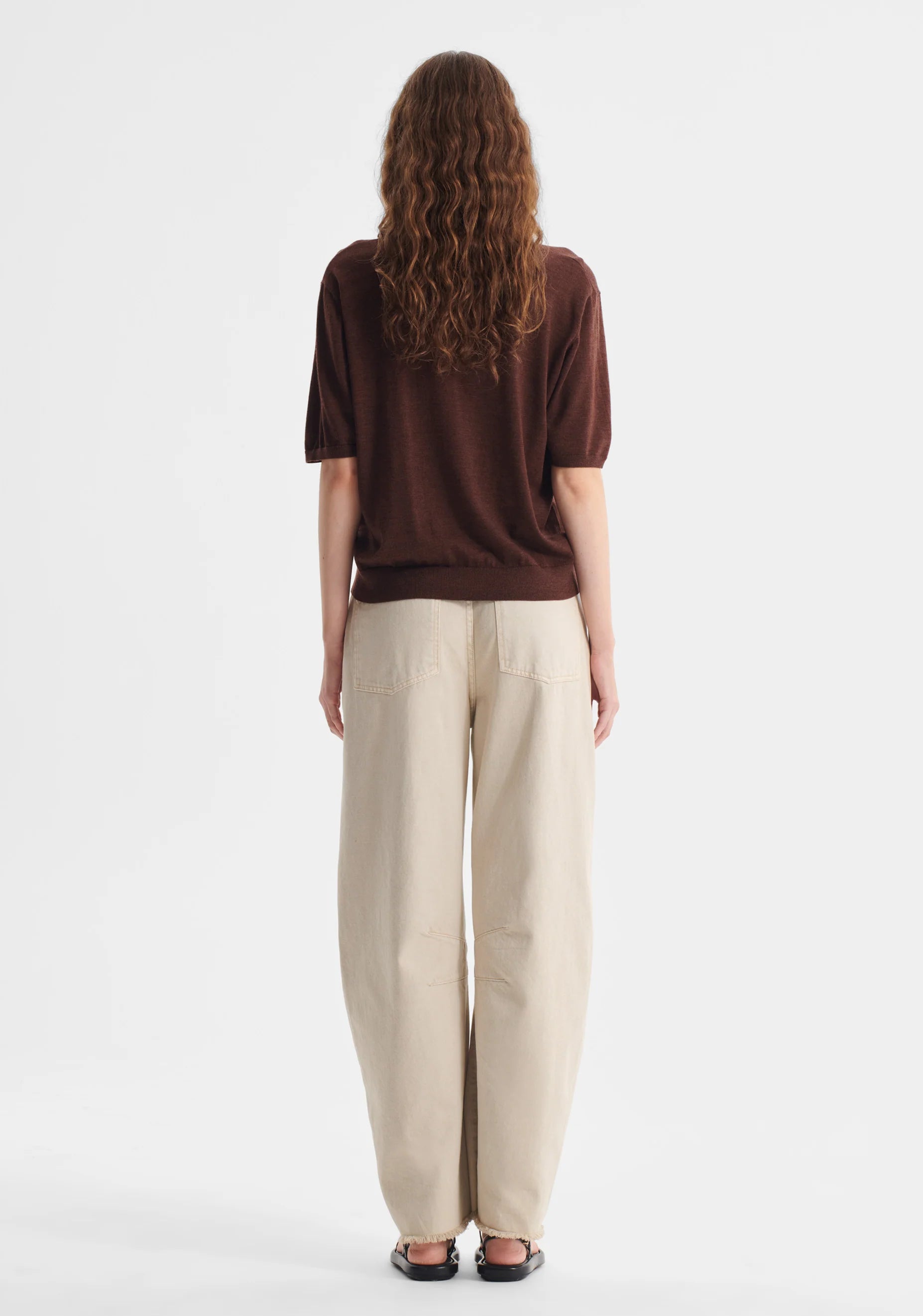 River Knit Tee - Toffee