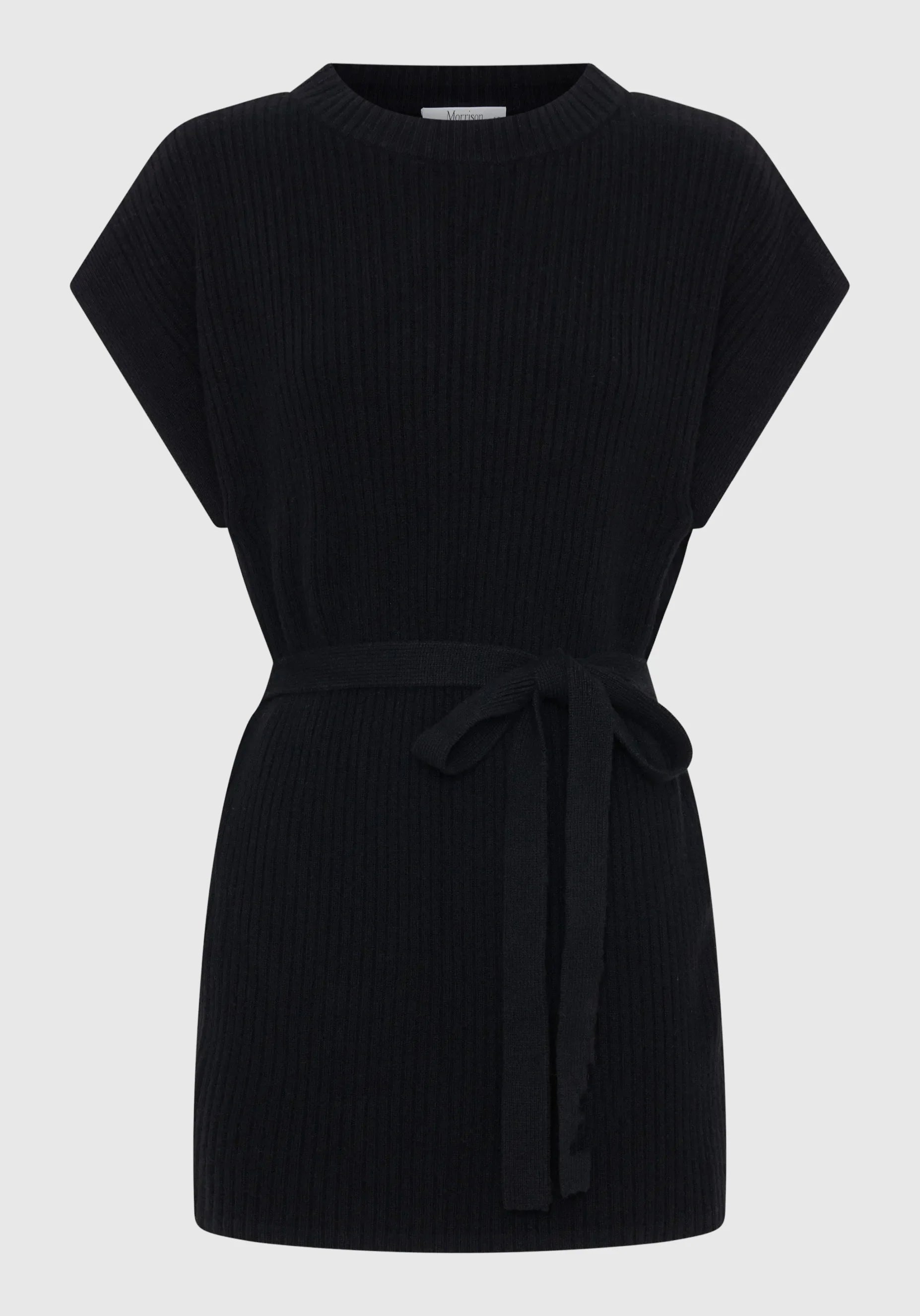 Winston Knit Tunic - Black - Presence Hamilton
