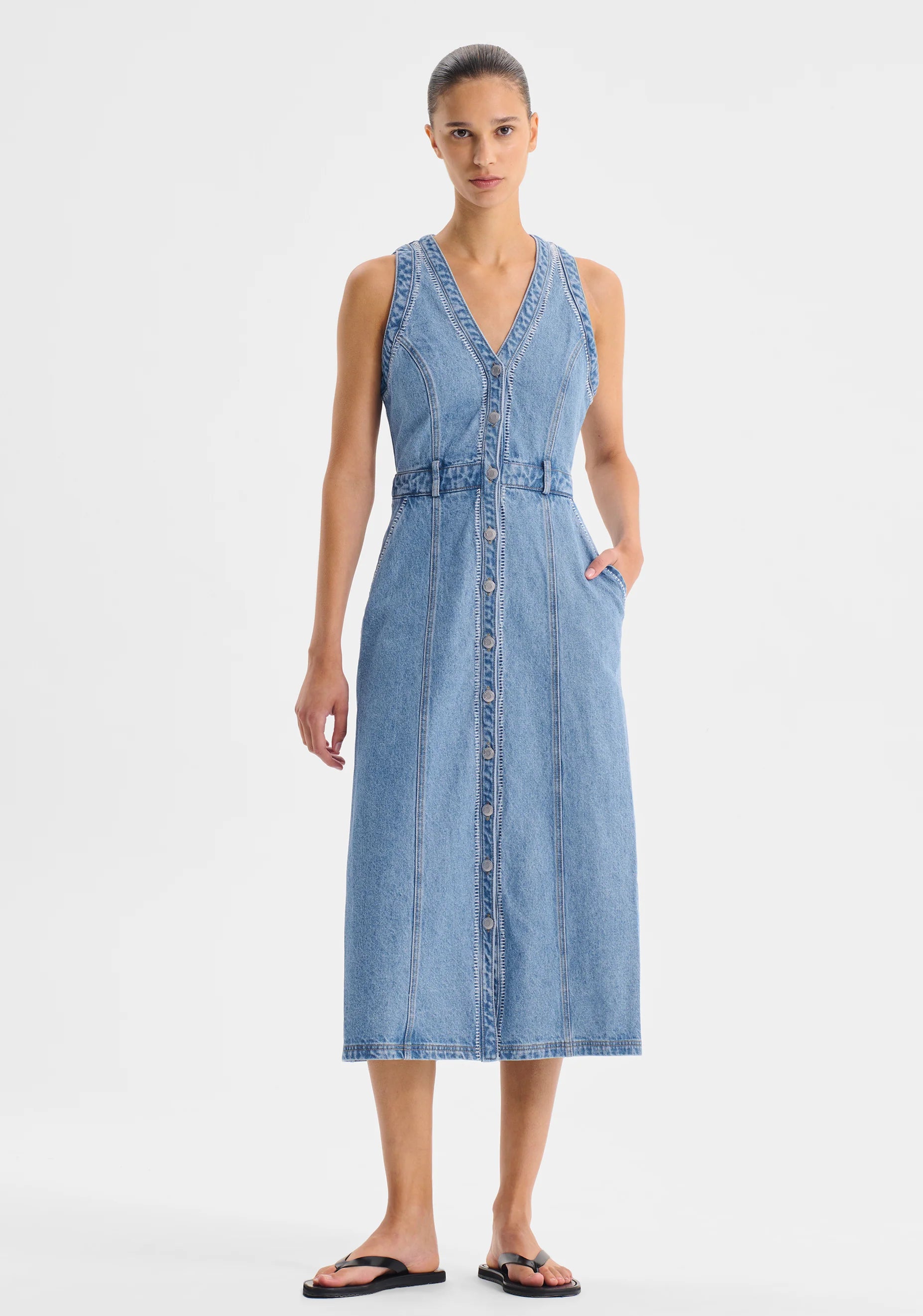 Hendrix Denim Dress