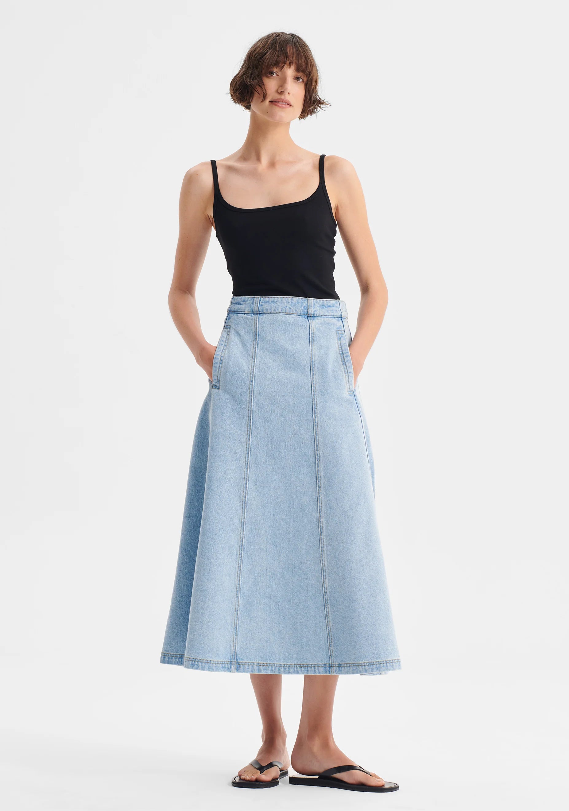 Hudson Denim Skirt