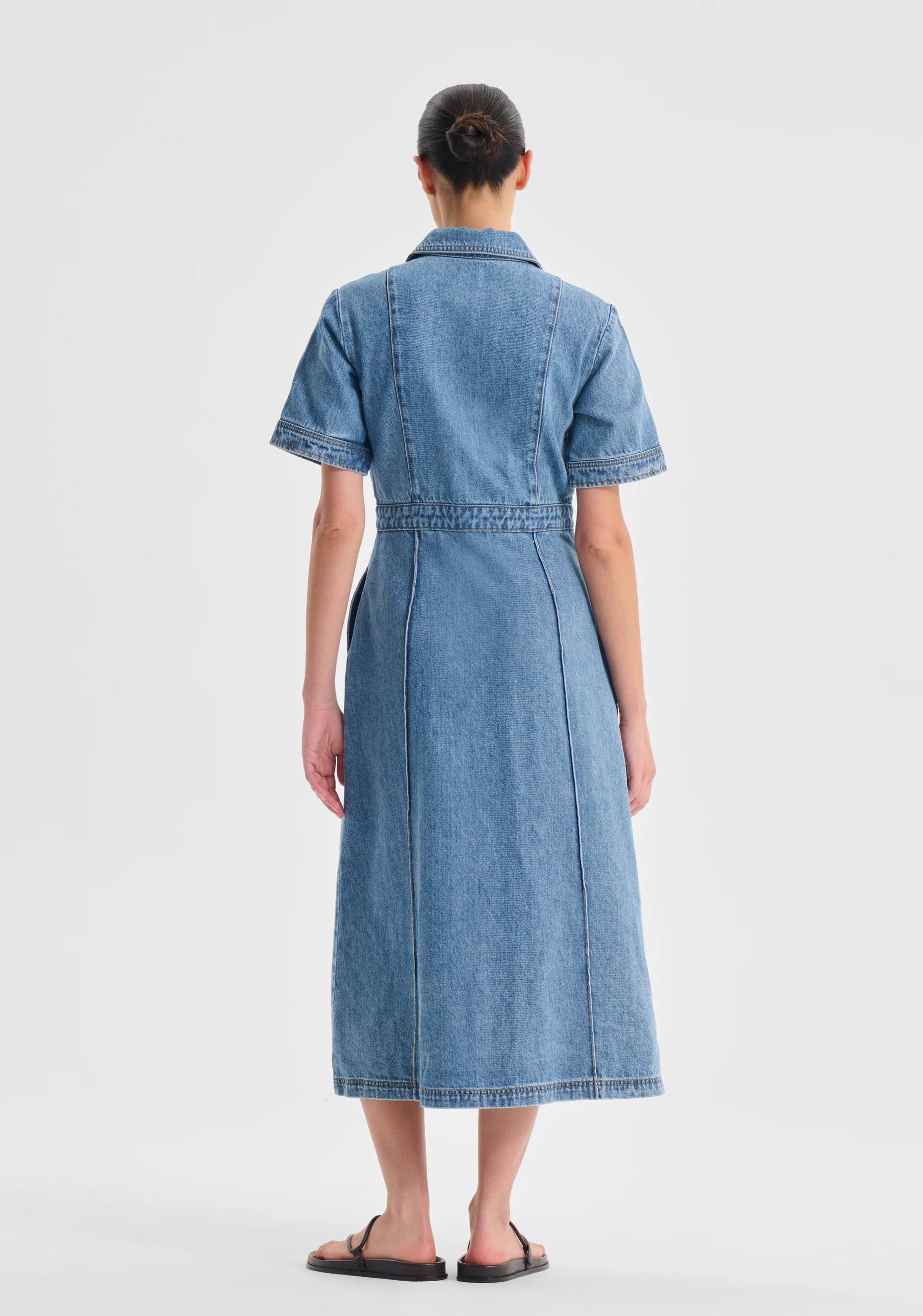 Jacque Denim Shirt Dress