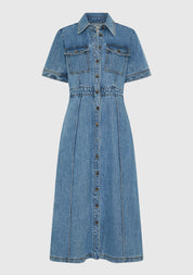 Jacque Denim Shirt Dress