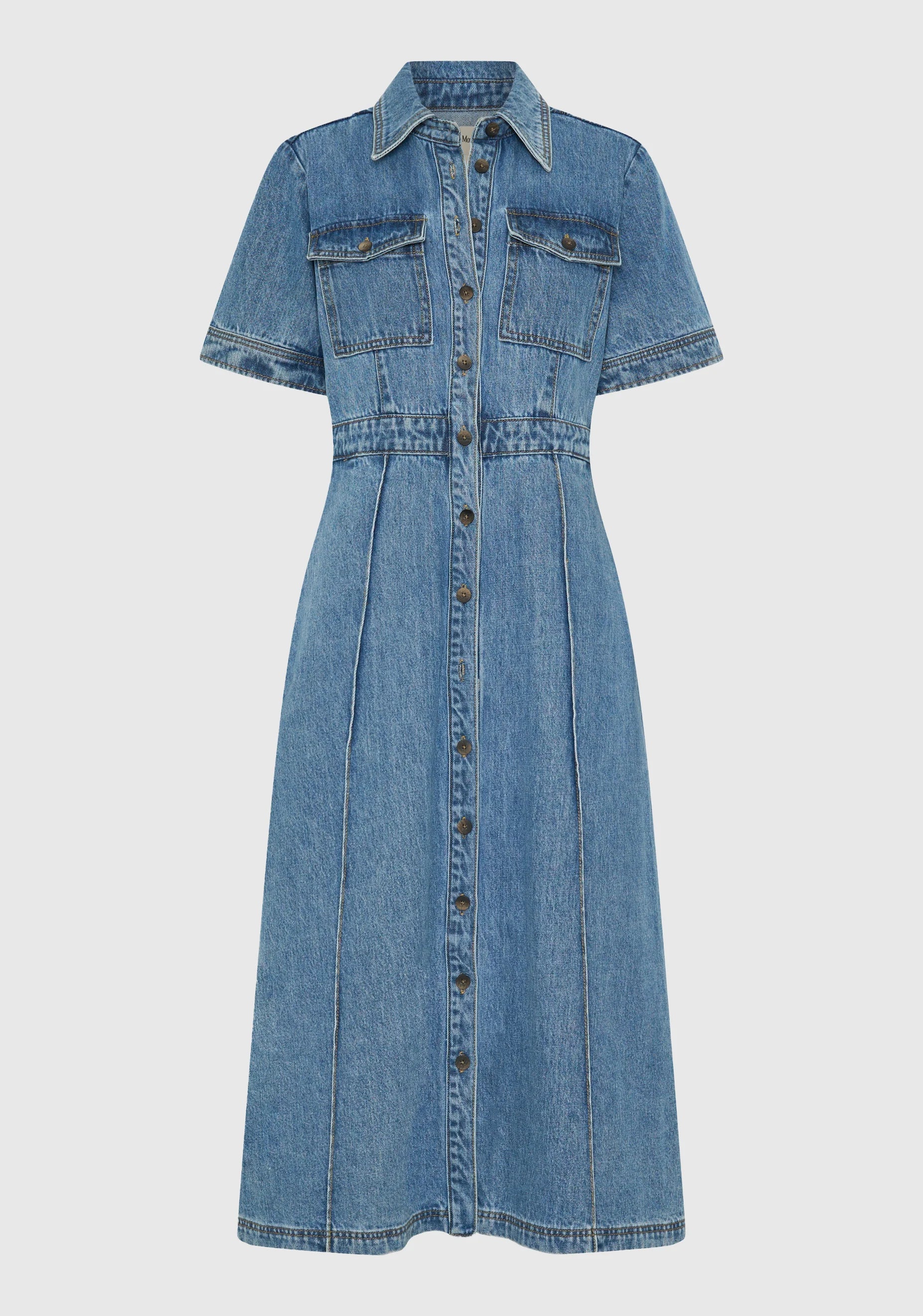 Jacque Denim Shirt Dress