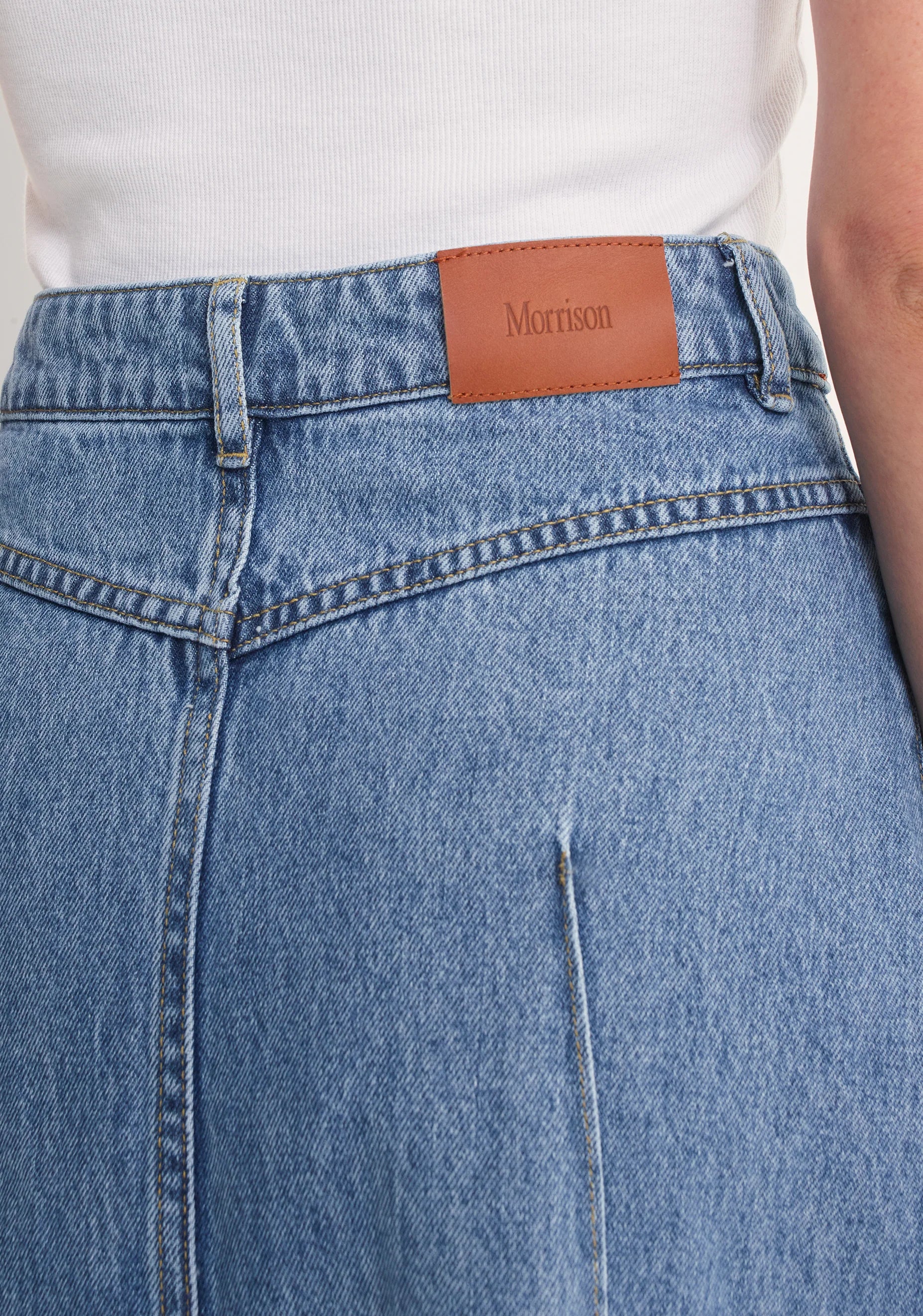 Jacque Denim Skirt