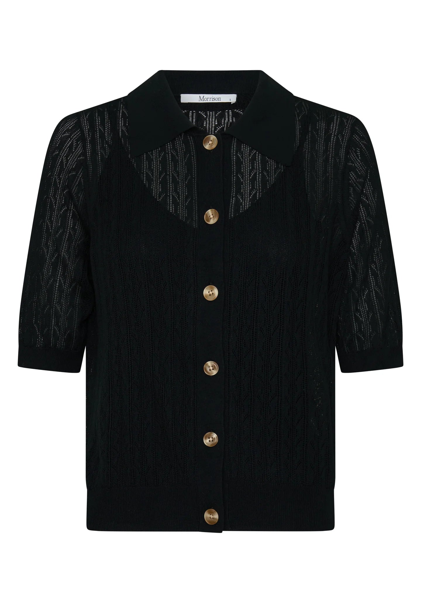 Brioni Knit Cardigan- Black