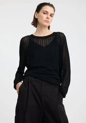 Brioni Knit Pullover- Black