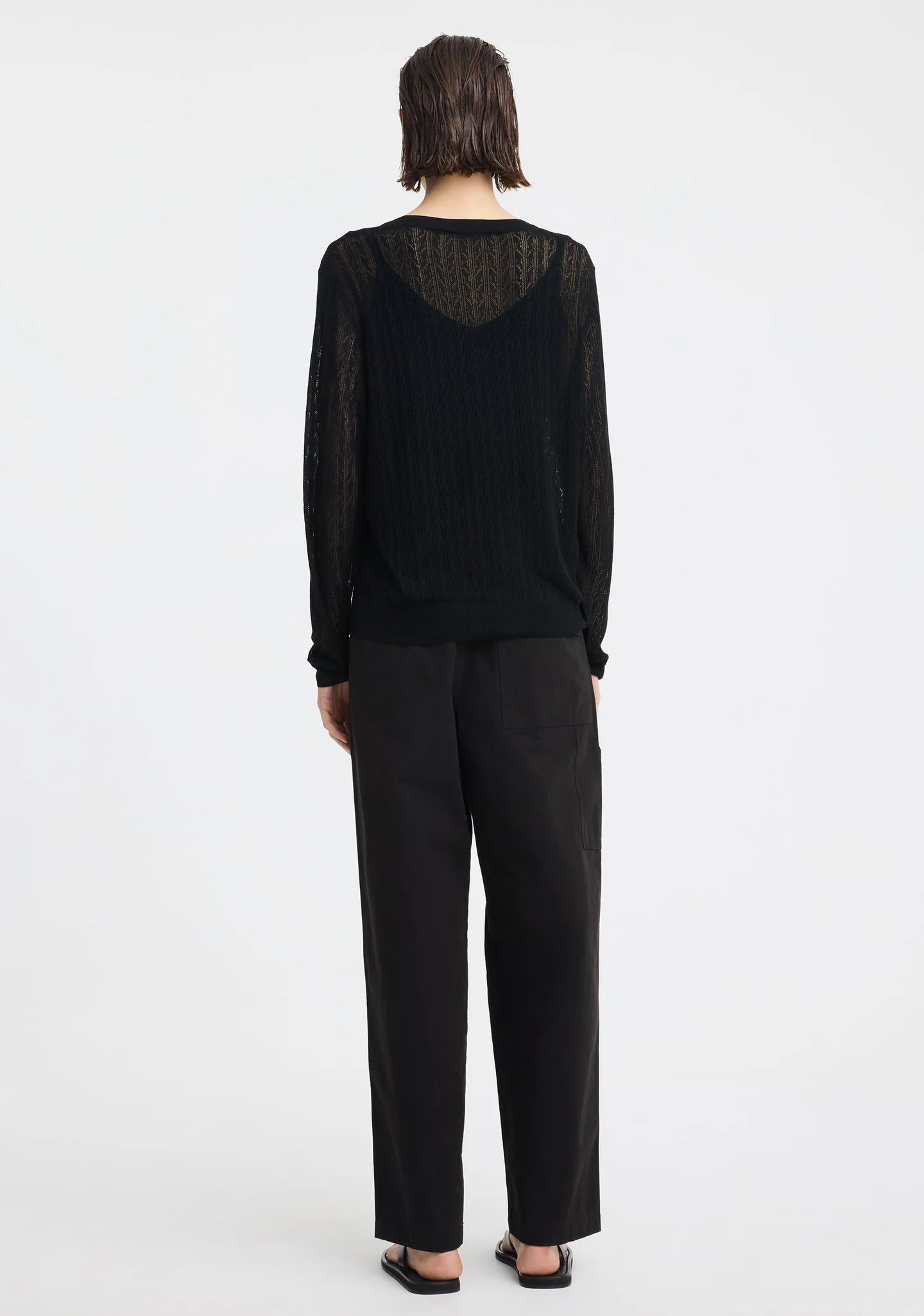 Brioni Knit Pullover- Black