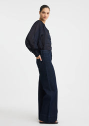 Hewitt Blouse- Indigo