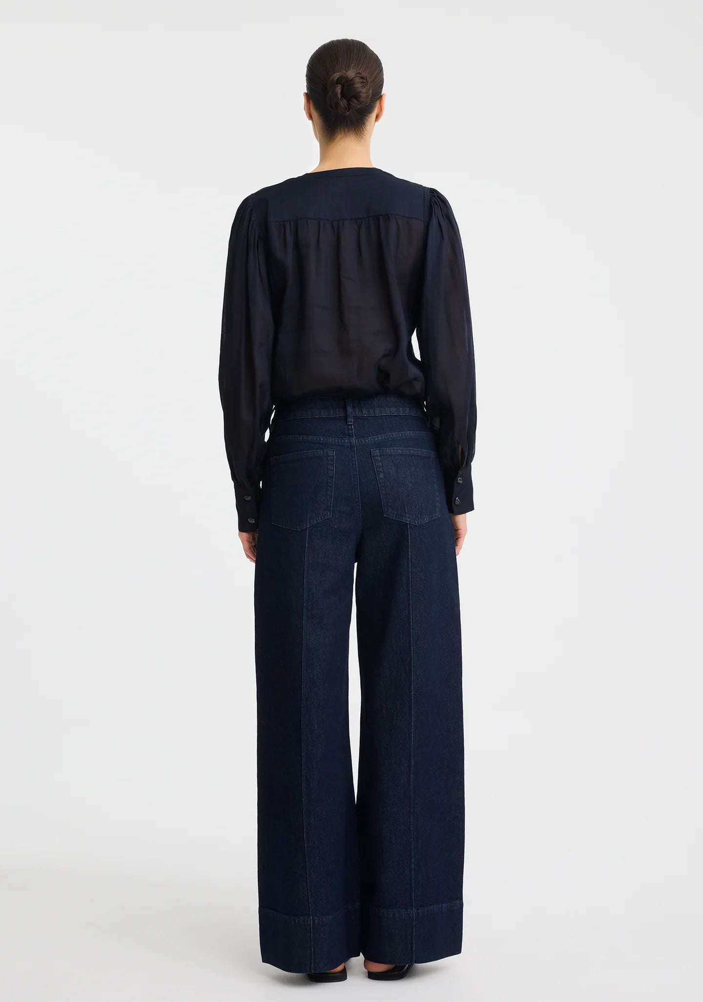Hewitt Blouse- Indigo