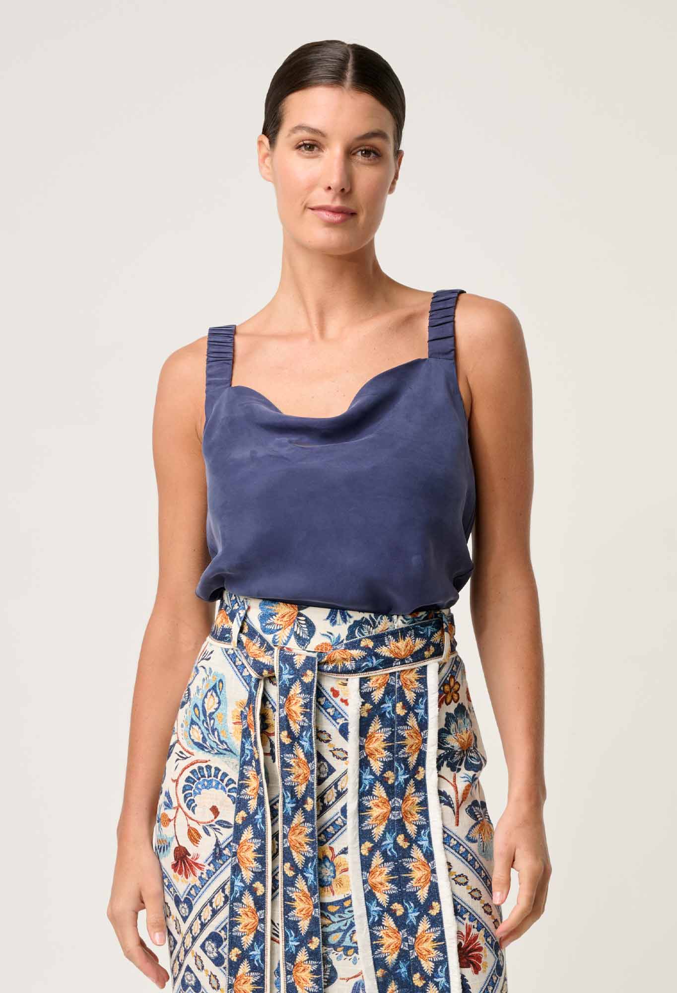 Delray Reversible  Cupro Cami