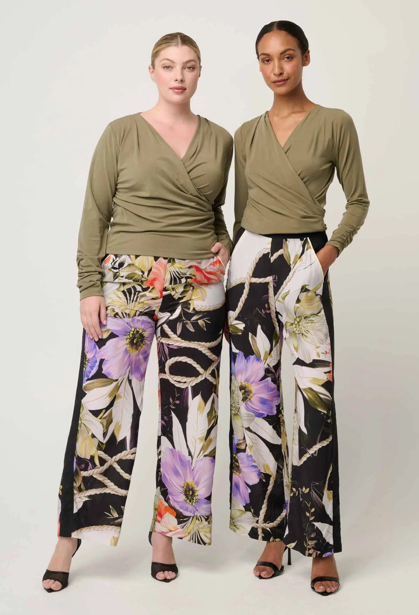 Aster Lyocell Wrap Top - Presence Hamilton