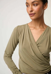 Aster Lyocell Wrap Top - Presence Hamilton