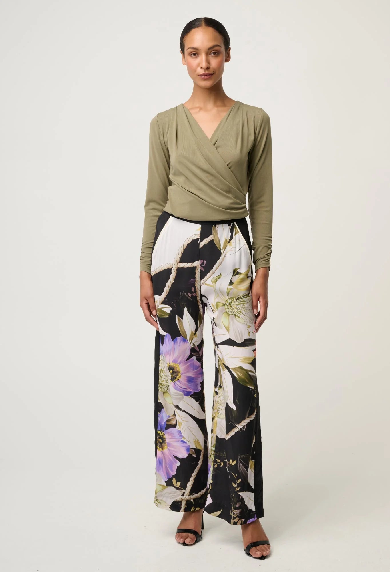 Aster Lyocell Wrap Top - Presence Hamilton