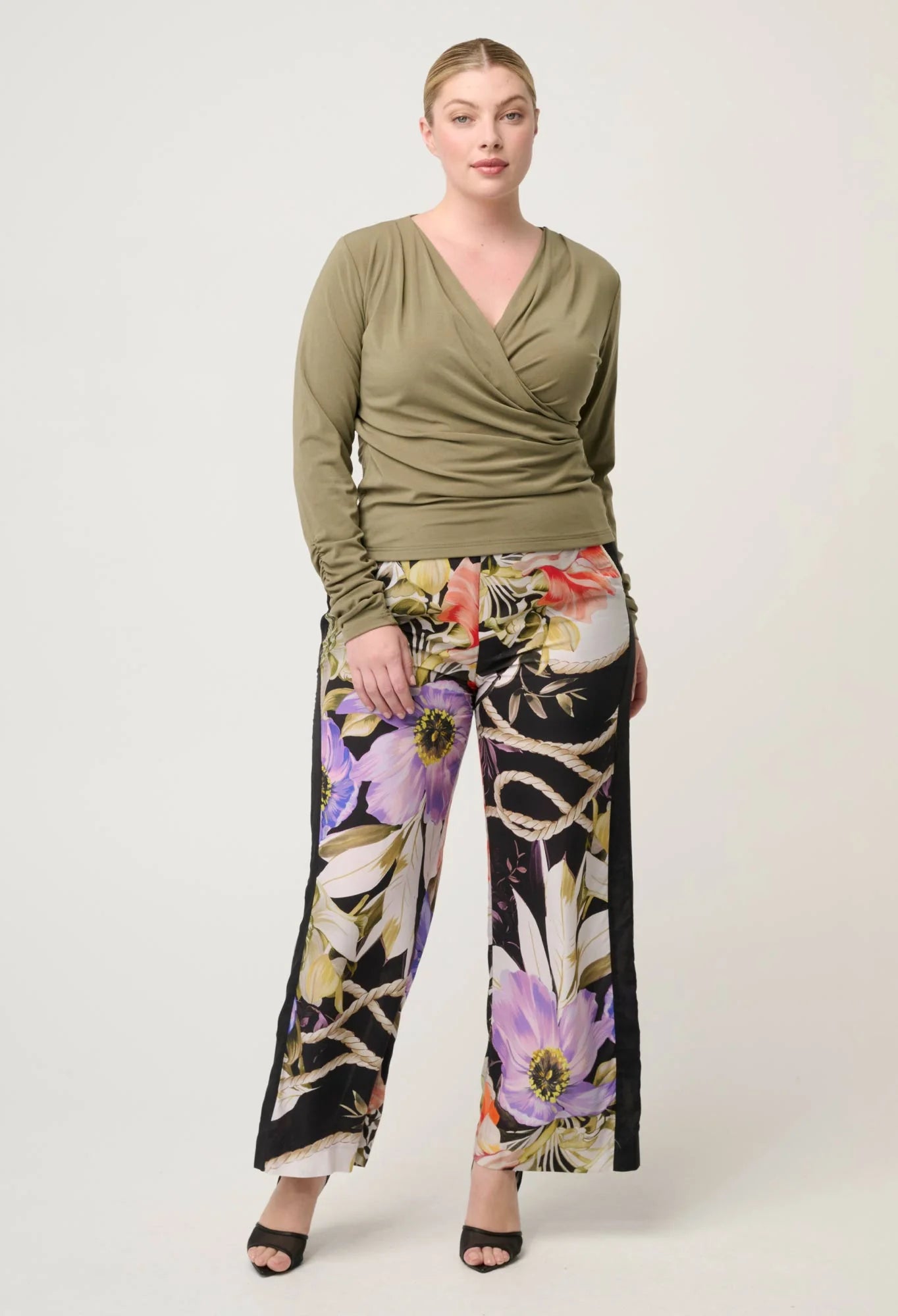 Aster Lyocell Wrap Top - Presence Hamilton