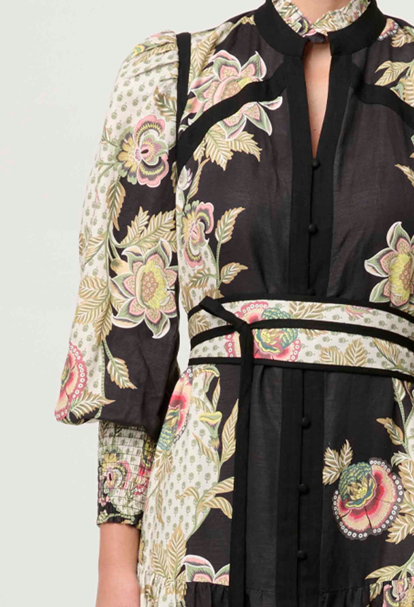 Espada Linen Maxi Dress
