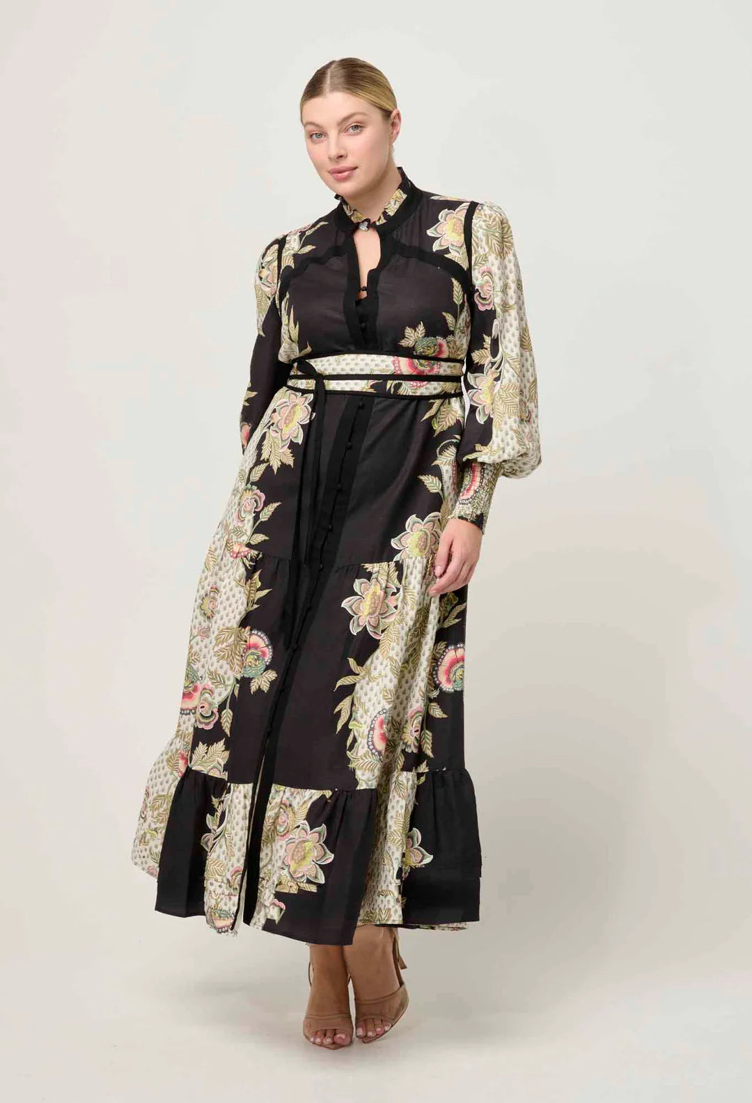 Espada Linen Maxi Dress