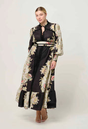 Espada Linen Maxi Dress