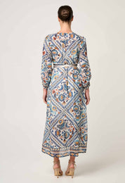 Alexis Silk Cotton Midi Dress