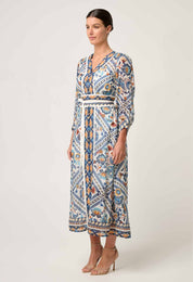 Alexis Silk Cotton Midi Dress