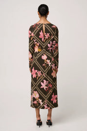 Jayden Dress-Obsidan bloom