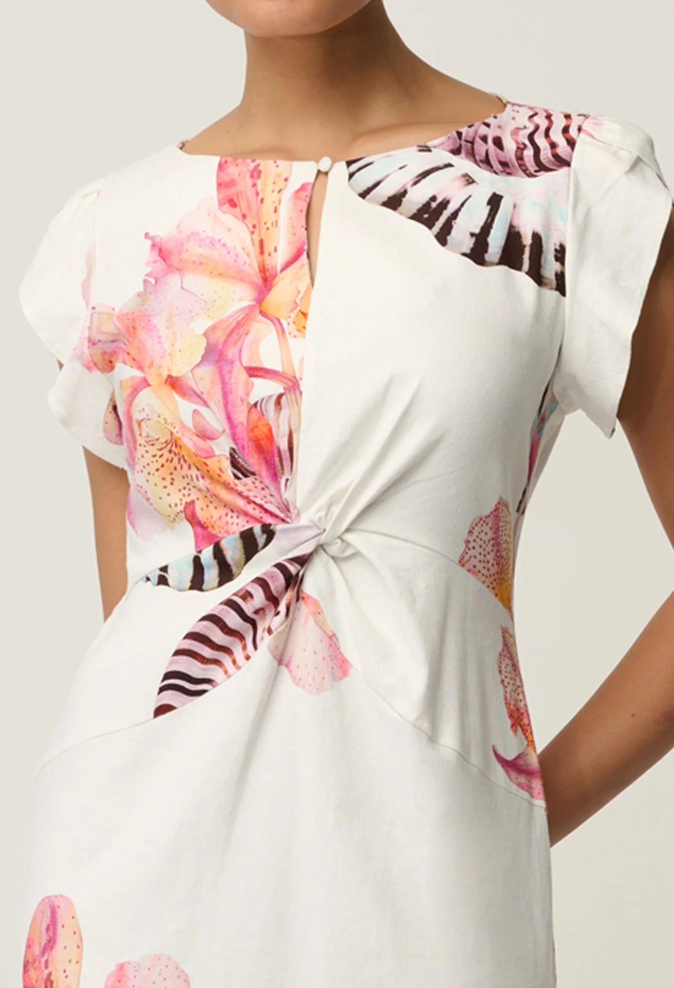 Geneva Midi Dress- Nautilus