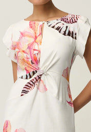 Geneva Midi Dress- Nautilus