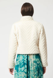 Altair Faux Fur Cropped Jacket
