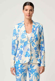 Leandro Stretch Printed Blazer
