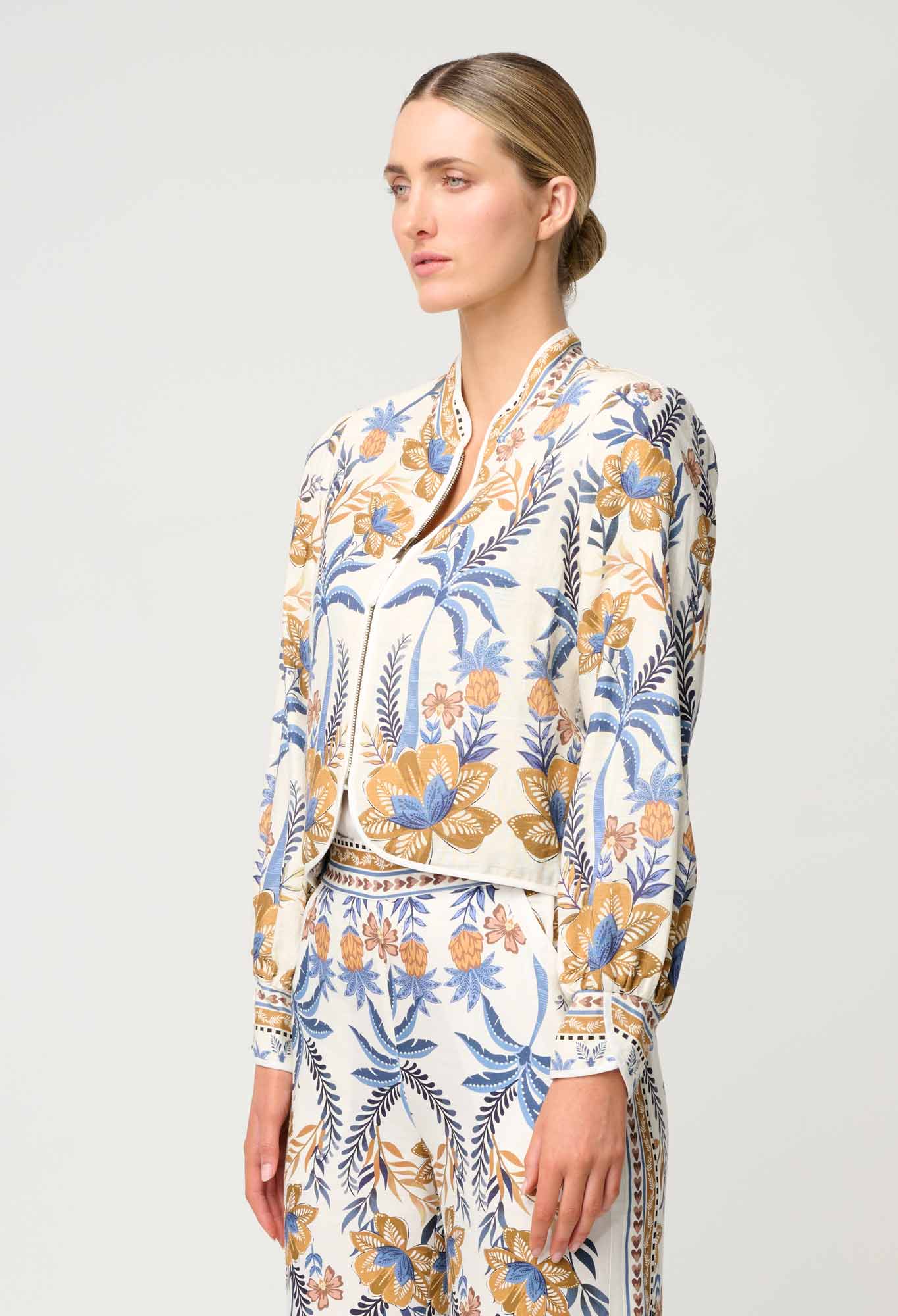 Aurora Reversible Print Jacket