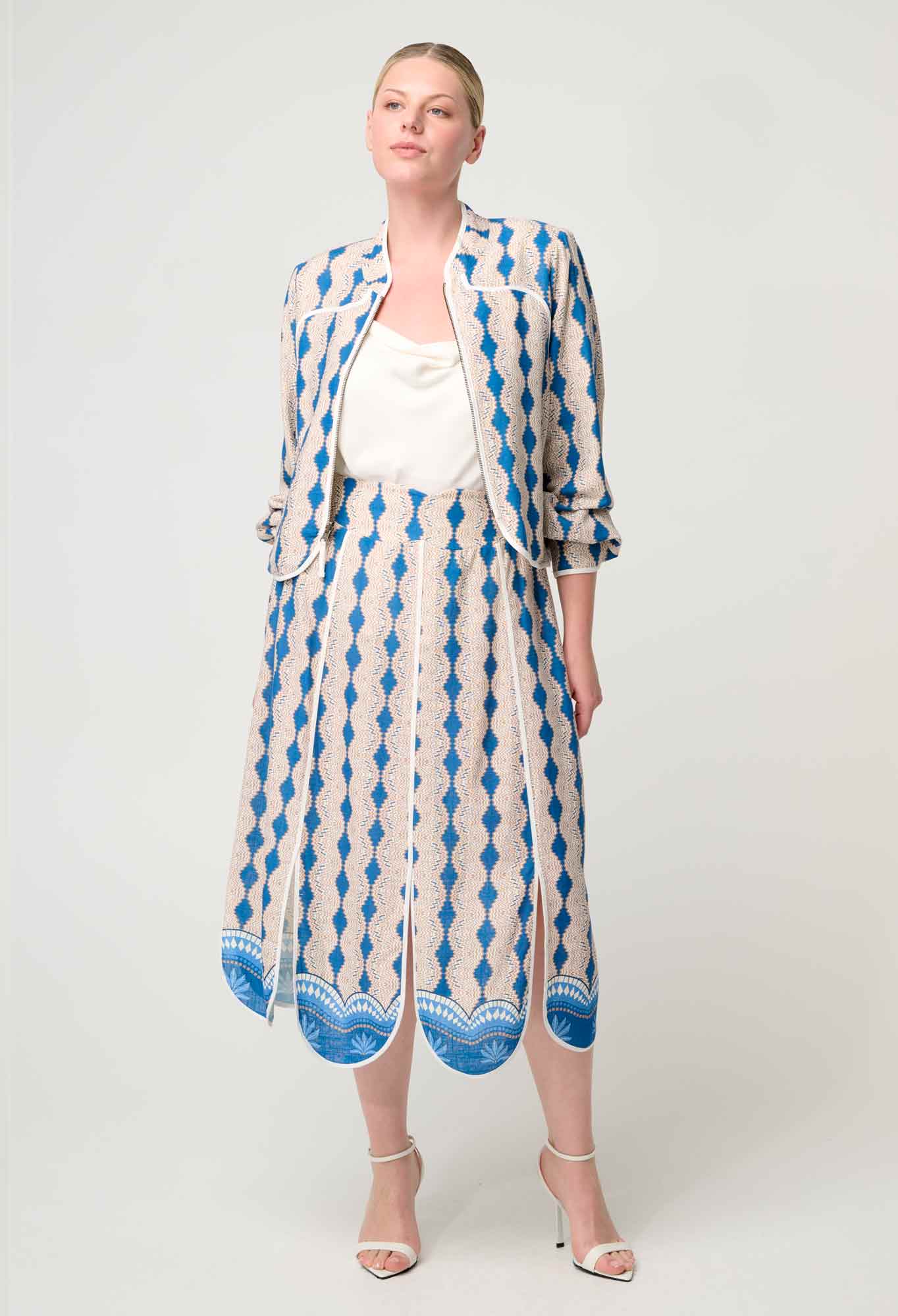 Yasmin Panelled Skirt