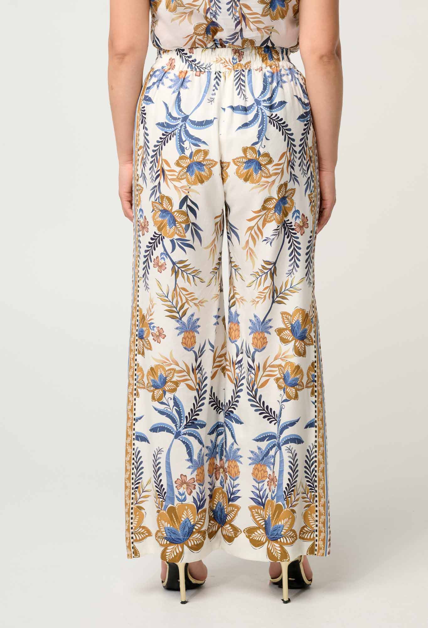 Willow Viscose Dobby Panel Pant