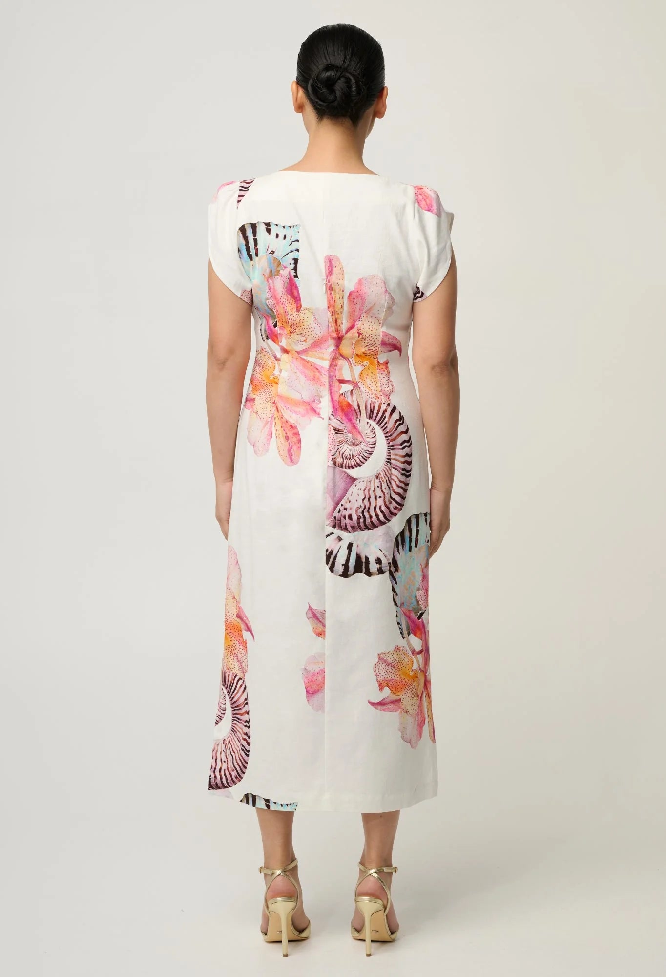 Geneva Midi Dress- Nautilus