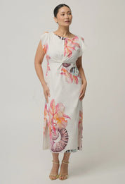 Geneva Midi Dress- Nautilus
